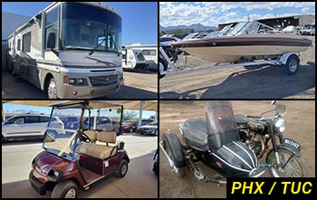 Public Auctions on Boats, RVs, Motorcycles, Carts in Arizona Public Auctions on Boats, RVs, Motorcycles, Carts in Arizona