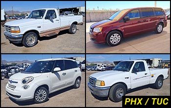 Public Nonrunning & Stationary Vehicles Auctions in Arizona