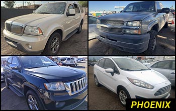 Public Nonrunning & Stationary Vehicles Auctions in Arizona