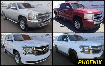 Phoenix Public Passenger Vehicles Auctions in Arizona