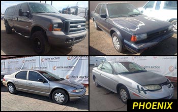 Public Nonrunning & Stationary Vehicles Auctions in Arizona
