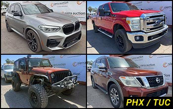 Phoenix Public Passenger Vehicles Auctions in Arizona
