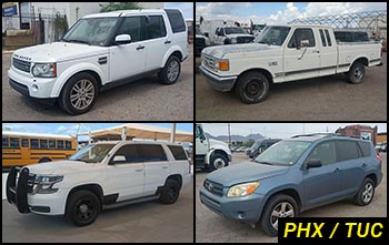 Public Nonrunning & Stationary Vehicles Auctions in Arizona Public Nonrunning & Stationary Vehicles Auctions in Arizona