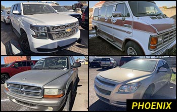 Public Nonrunning & Stationary Vehicles Auctions in Arizona