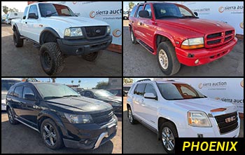Public Nonrunning & Stationary Vehicles Auctions in Arizona