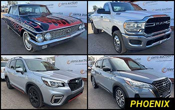 Phoenix Public Passenger Vehicles Auctions in Arizona