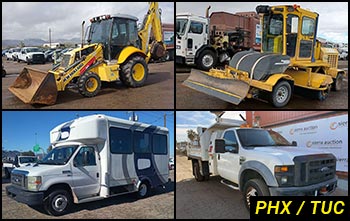 Southwest Regional Heavy Equipment Auctions in Arizona & Commercial Fleet Vehicle Auctions in Arizona Southwest Regional Heavy Equipment Auctions in Arizona & Commercial Fleet Vehicle Auctions in Arizona