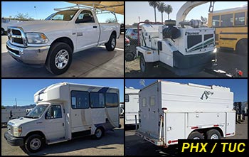 Southwest Regional Heavy Equipment Auctions in Arizona & Commercial Fleet Vehicle Auctions in Arizona