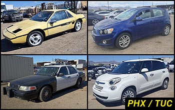 Public Nonrunning & Stationary Vehicles Auctions in Arizona