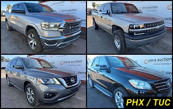 Phoenix Public Passenger Vehicles Auctions in Arizona
