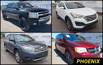 Phoenix Public Passenger Vehicles Auctions in Arizona