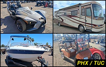 Public Auctions on Boats, RVs, Motorcycles, Carts in Arizona Public Auctions on Boats, RVs, Motorcycles, Carts in Arizona