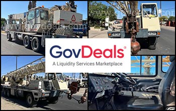 1996 Koehring T340 Truck Crane