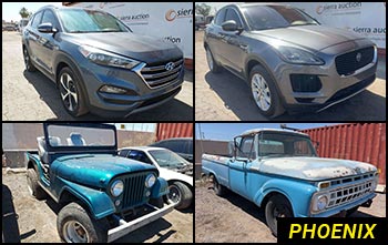 Public Nonrunning & Stationary Vehicles Auctions in Arizona