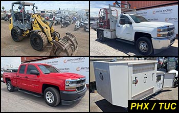 Southwest Regional Heavy Equipment Auctions in Arizona & Commercial Fleet Vehicle Auctions in Arizona Southwest Regional Heavy Equipment Auctions in Arizona & Commercial Fleet Vehicle Auctions in Arizona