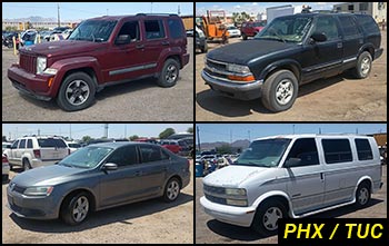 Public Nonrunning & Stationary Vehicles Auctions in Arizona Public Nonrunning & Stationary Vehicles Auctions in Arizona