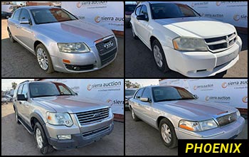 Public Nonrunning & Stationary Vehicles Auctions in Arizona