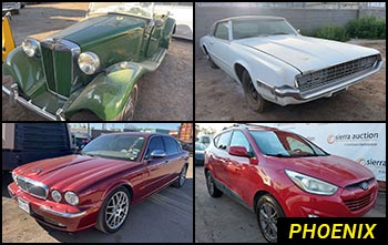 Public Nonrunning & Stationary Vehicles Auctions in Arizona