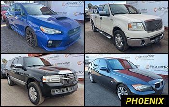 Phoenix Public Passenger Vehicles Auctions in Arizona