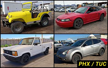 Public Nonrunning & Stationary Vehicles Auctions in Arizona Public Nonrunning & Stationary Vehicles Auctions in Arizona