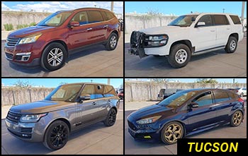 Tucson Public Passenger Vehicles Auctions in Arizona