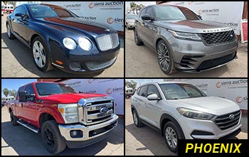 Phoenix Public Passenger Vehicles Auctions in Arizona