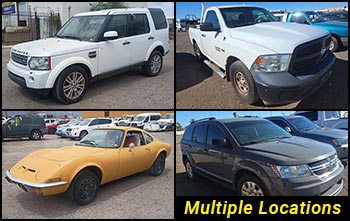 Public Nonrunning & Stationary Vehicles Auctions in Arizona