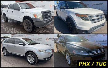 Phoenix Public Passenger Vehicles Auctions in Arizona