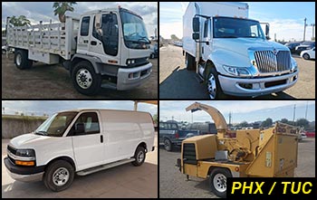 Southwest Regional Heavy Equipment Auctions in Arizona & Commercial Fleet Vehicle Auctions in Arizona