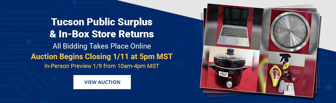 Image showing upcoming auction with link