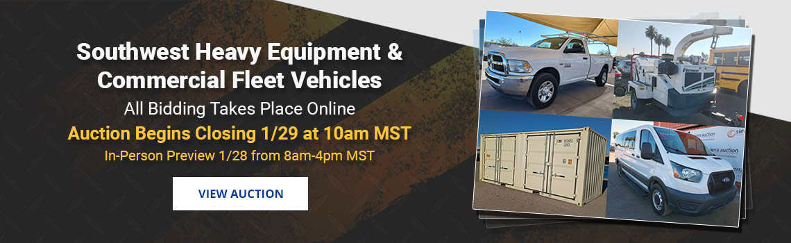 Image showing upcoming auction with link