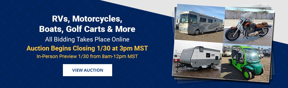 Image showing upcoming auction with link