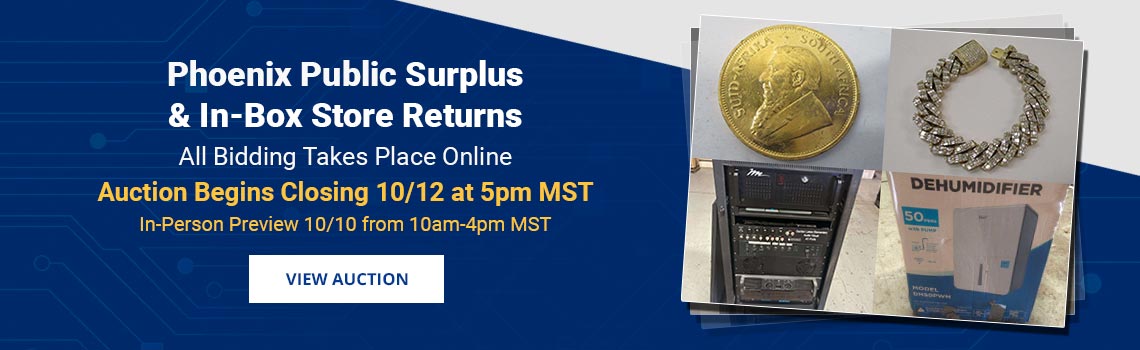 Image showing upcoming auction with link