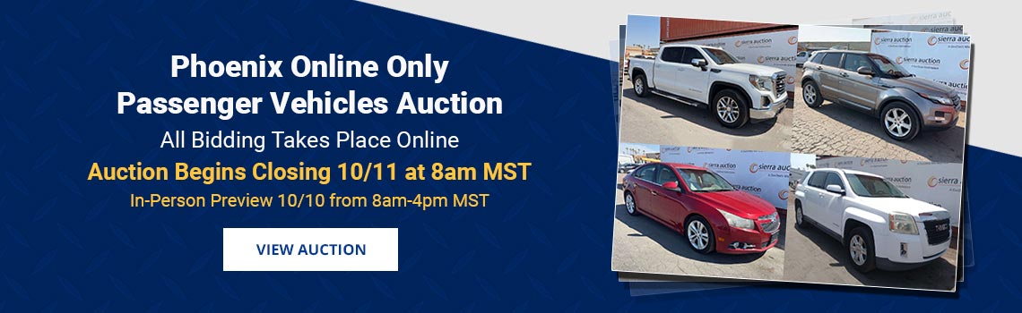 Image showing upcoming auction with link