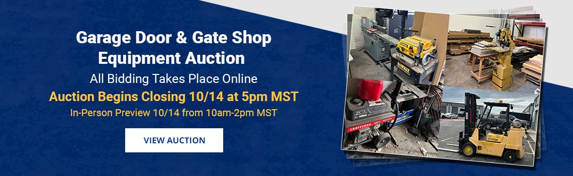 Image showing upcoming auction with link