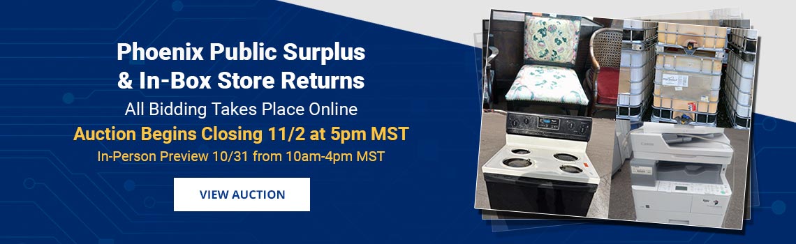 Image showing upcoming auction with link