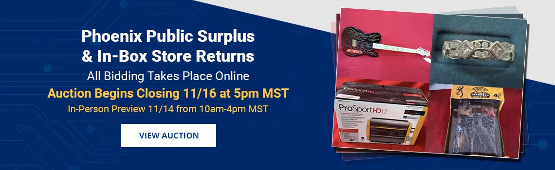 Image showing upcoming auction with link