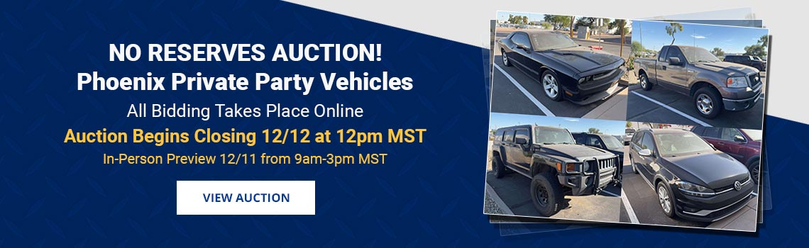 Image showing upcoming auction with link