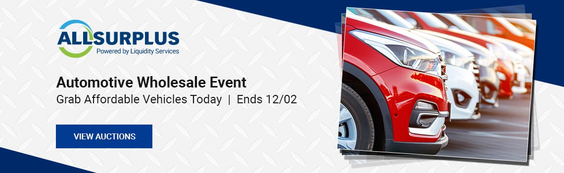 Image showing upcoming auction with link