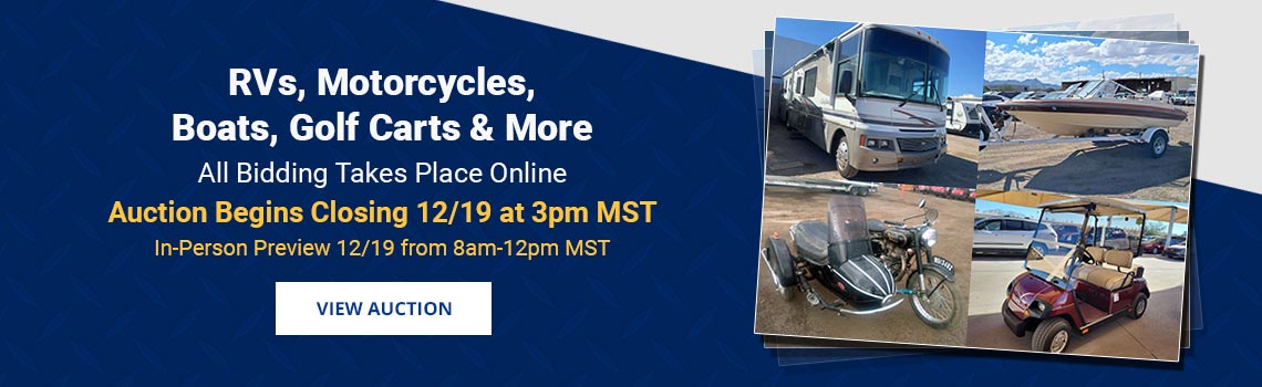 Image showing upcoming auction with link