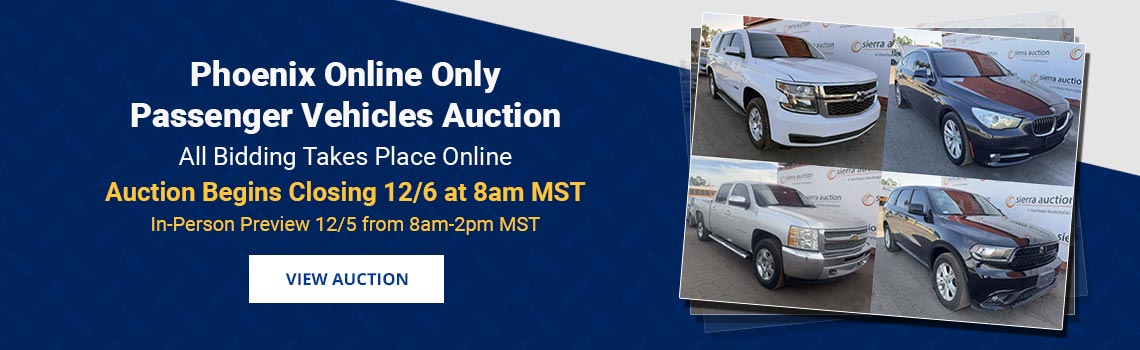 Image showing upcoming auction with link