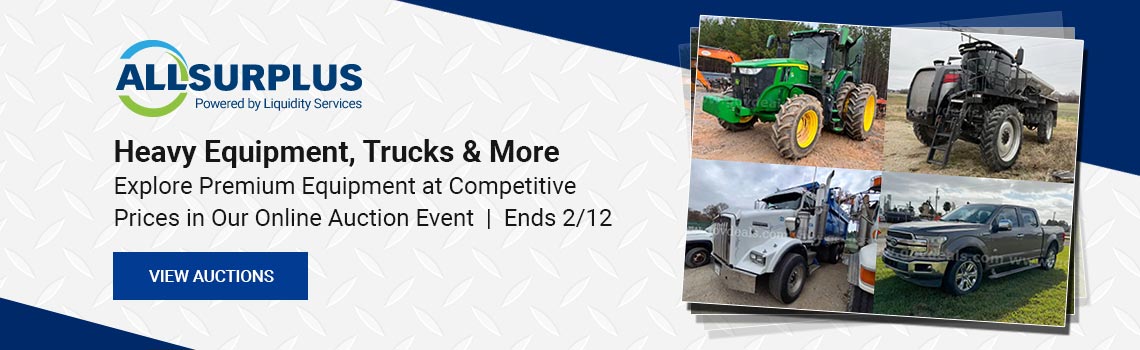 Image showing upcoming auction with link