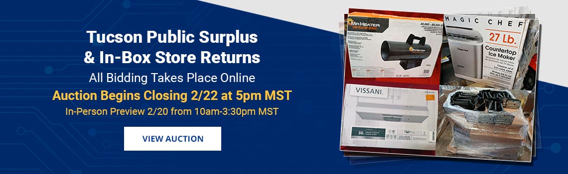 Image showing upcoming auction with link