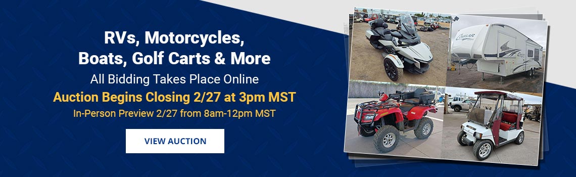 Image showing upcoming auction with link