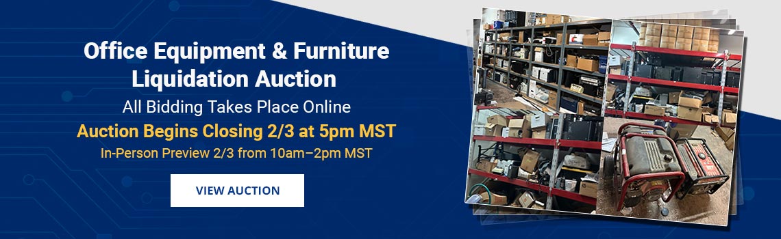 Image showing upcoming auction with link