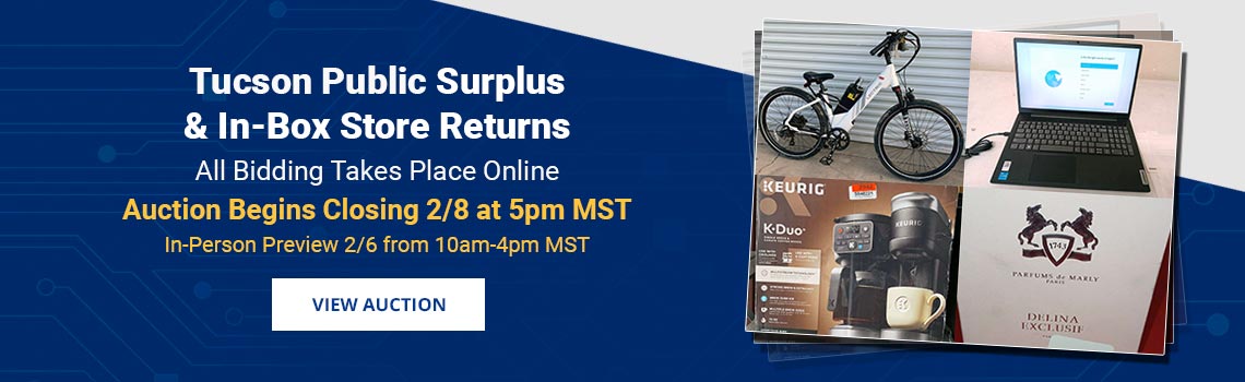 Image showing upcoming auction with link