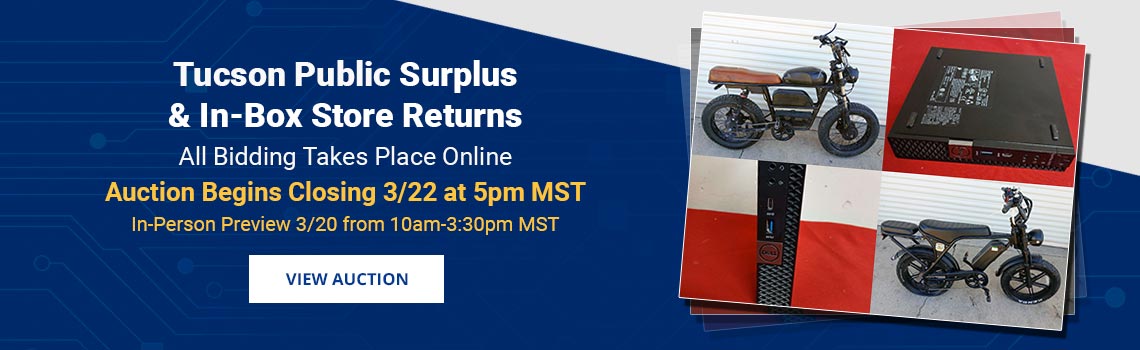 Image showing upcoming auction with link