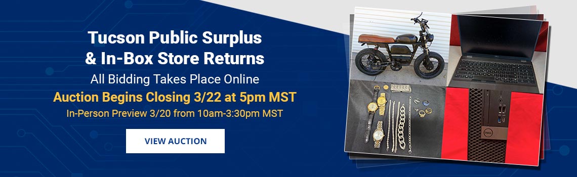 Image showing upcoming auction with link