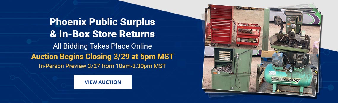 Image showing upcoming auction with link