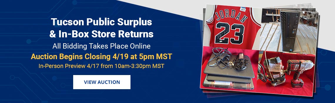 Image showing upcoming auction with link